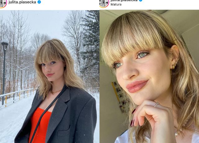 ポーランド8番のジュリタ・ピアセッカのInstagramより